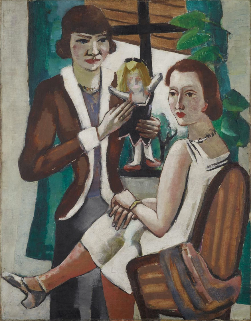 Due signore alla finestra - Saarlandmuseum, Moderne Galerie